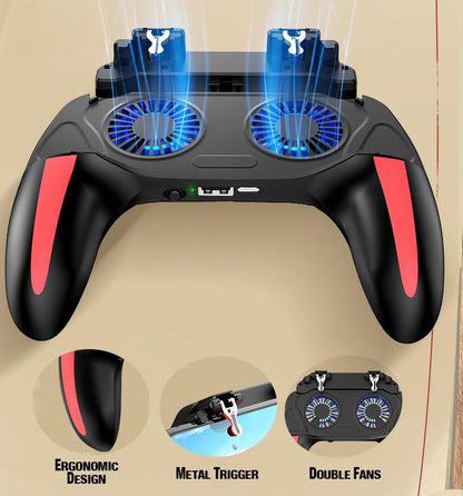 3 in 1 Cooling Mobile Gamepad + Power Bank