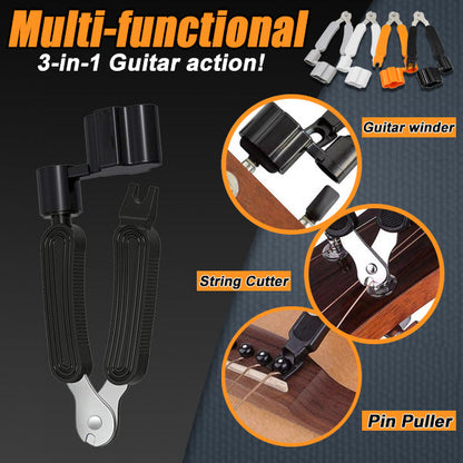 3-in-1 Guitar String Winder