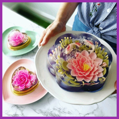 3D Jelly Flower Art Kit