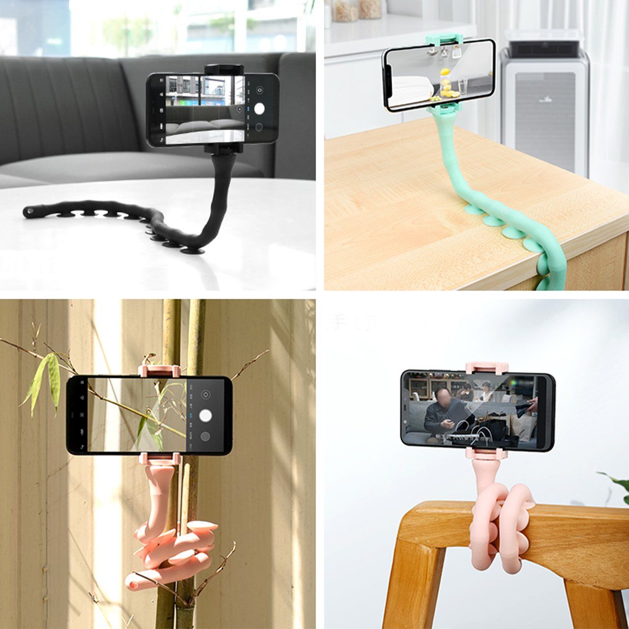 360° Flexible Octopus Phone Holder